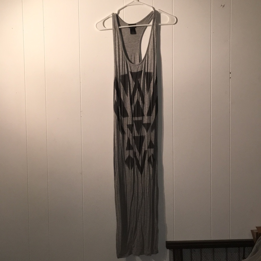 Grey Midi dress